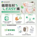 綠色網購新選擇 循環包材EASY購 搶先登錄送綠點