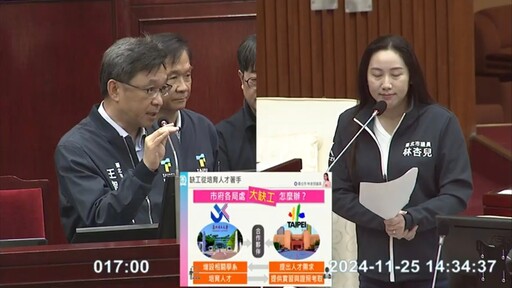 北市護理 都更人才慌 市議員林杏兒要求北市大成立相關科系