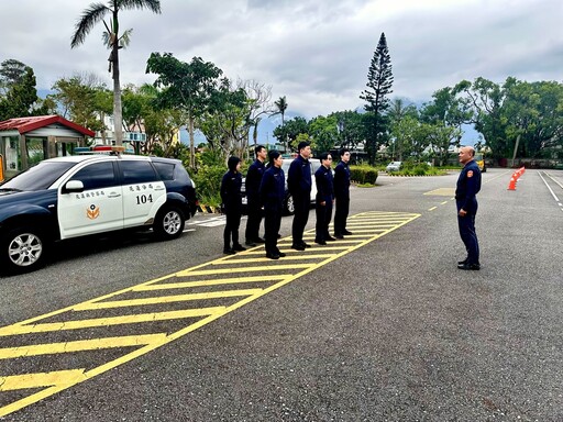 花警辦理新進人員安全駕駛訓練 提升同仁交通安全意識