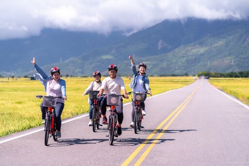 「徐行縱谷」品牌推出 打造花東慢行自行車旅遊新體驗