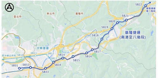 基隆捷運工程經費 新北今提報中央明年發包