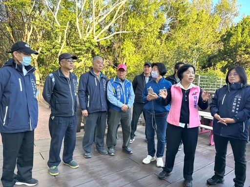 中市潭雅神綠園道4棵樹枯亡 楊瓊瓔會勘促明年底前恢復綠蔭