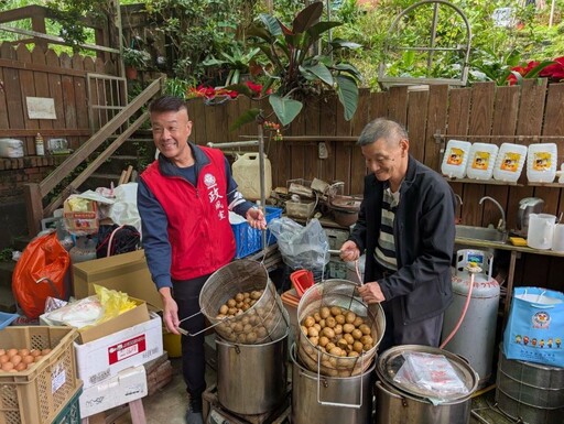 新北1/11慶消防節 里長茶葉蛋「廉」手送