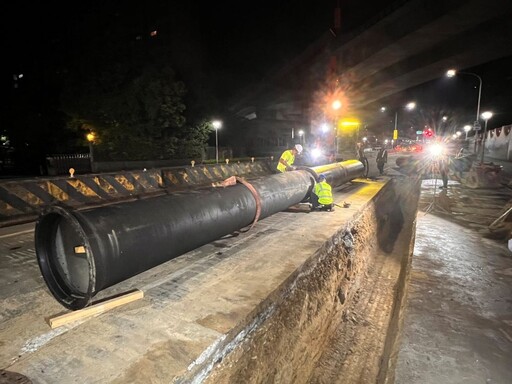 提前排除施工障礙 捷運汐東線大同路自來水管線完成遷移