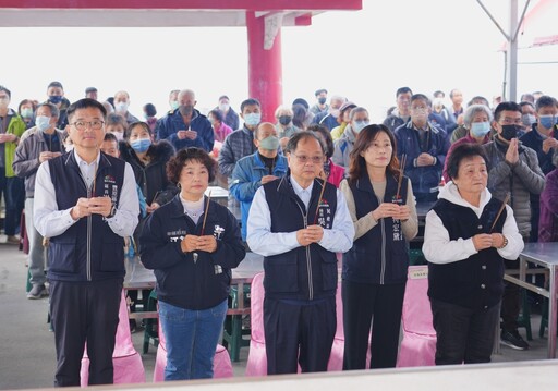 中市豐原觀音山納骨堂櫃位修復完工 祈福安靈法會開香