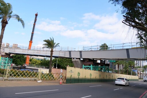 林口交流道改善工程進度超前 侯：盼115年底提前完工通車