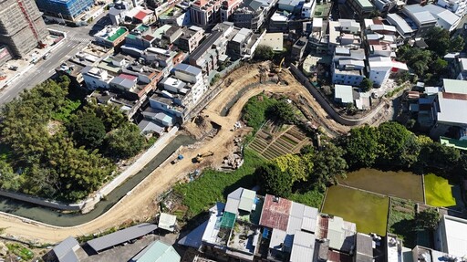 鶯桃地區防洪全面升級 新北最大滯洪池年底完工