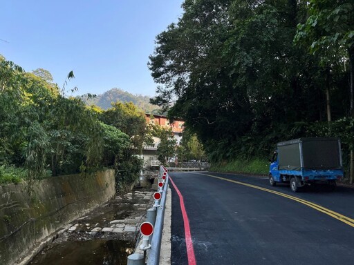 土城區石門路駁坎改善完工 便利好好行居民高度滿意