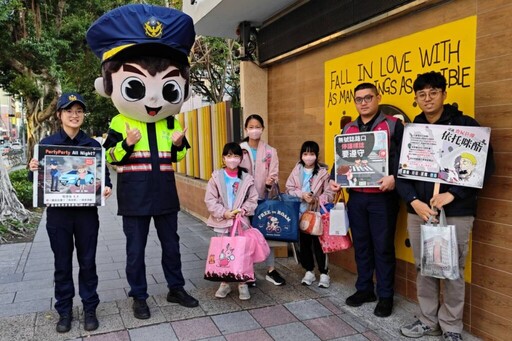 開學日 中山警啟動校園護童專案 讓學童安心上學 平安回家