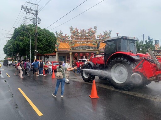 農耕機清洗再上路 屏縣府鎖定熱區加強稽查