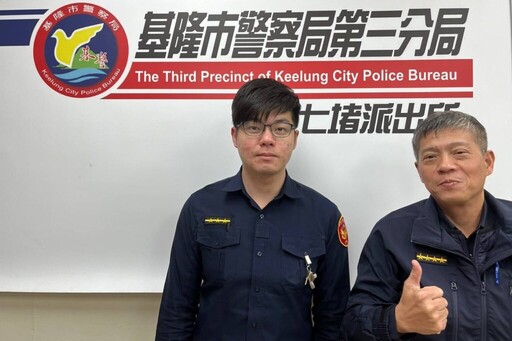 7旬老翁不慎跌倒 暖警協助送醫