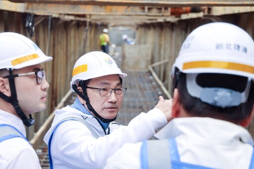 汐東線工程要徑先行進度超前 侯：雨水箱涵6月底前完成