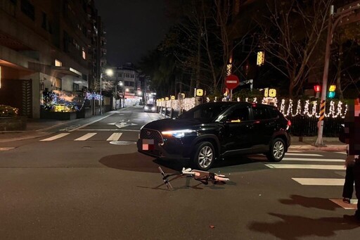 騎電動滑板車遇車禍 醉男辯車無動力遭送辦