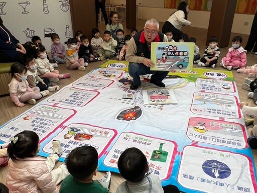 小小警察守交安 北市警交大前進樹屋幼兒園