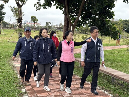 今年底完工 台中大雅神林土地公廟旁綠地再升級