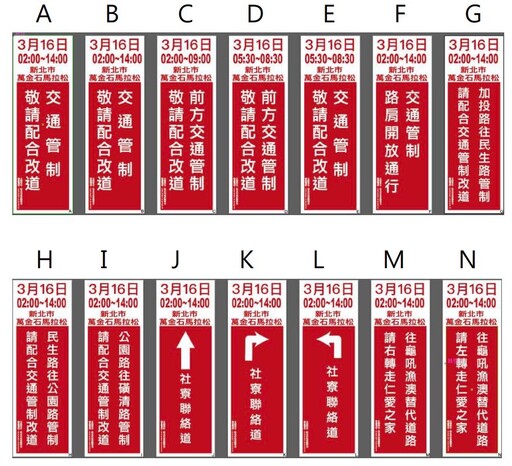 2025新北市萬金石馬拉松起跑 交通疏導管制措施報你知