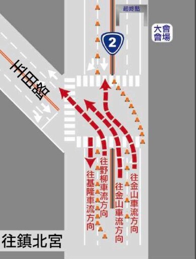 2025新北市萬金石馬拉松起跑 交通疏導管制措施報你知