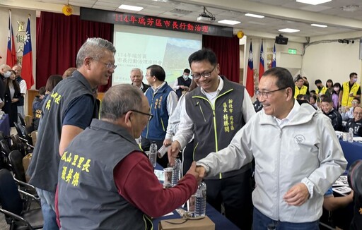 行動治理前進平溪、瑞芳 侯：在地安養終老 優化旅遊環境