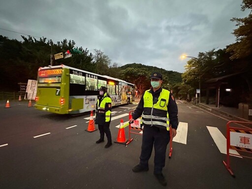 祭祖陽明墓 用路遵法度 北投警規劃陽明山第一公墓交通管制措施