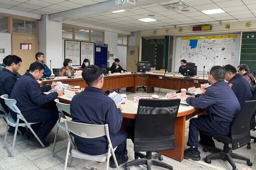 基一警召開113年第2學期校園聯繫會議 強化校安深化反毒防詐意識