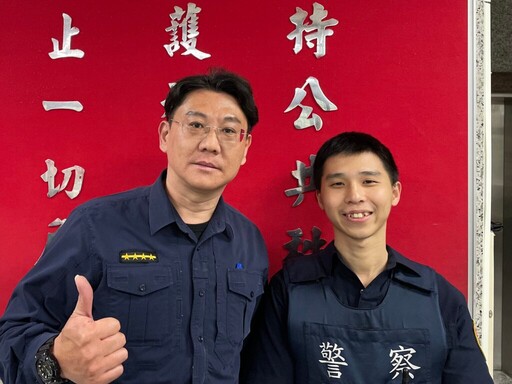 老翁路倒無家可歸 內湖警寒凍中救援