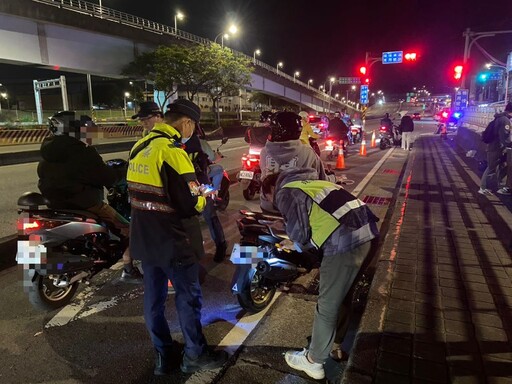 還民安寧生活環境 板橋環警組合拳痛打噪音車