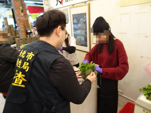 新北抽驗清明食品 1件香菜農藥超標