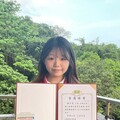 二信高中廣設科林子芸美展全國特優獲頒優秀青年代表