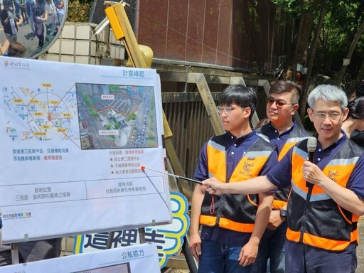 視察湧蓮寺公益大樓 侯友宜盼如期如質竣工