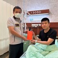 探視慰問住院官兵、徵屬 宜蘭軍服站一早趕三場