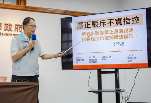綠營指控「停七」停車場減項發包 竹市府駁斥:程序皆依規定辦理