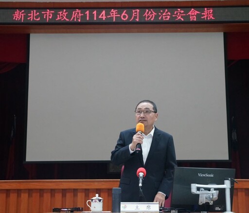 守護市民安全 侯:淨化治安仰賴跨局處合作