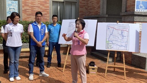 楊瓊瓔爭取8200萬升級后里供水系統 老舊水管年底汰換完成