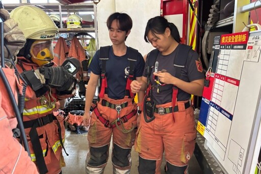 強化新進同仁火場求生!竹市消防局「火場生存訓練」開跑