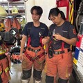 強化新進同仁火場求生！竹市消防局「火場生存訓練」開跑