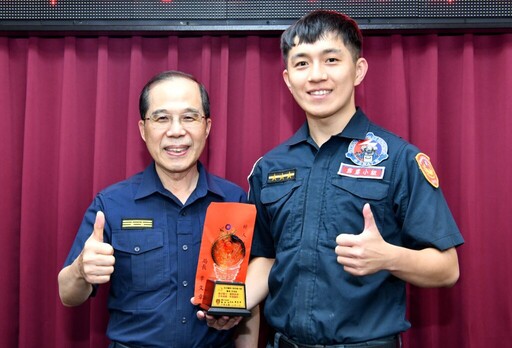 霹靂幹員助人猶如己親 副局長盧廷彰表揚讚譽