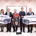 善盡社會責任強化治安 兩企業贈新莊警巡邏車