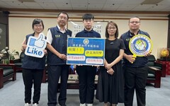 移民署竹市站獻祝福 陽明交大博士生許汯洧榮獲總統教育獎