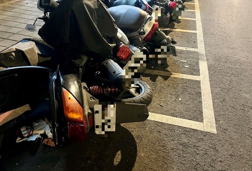 擦撞6部機車肇逃 海山警鎖定涉案租賃車