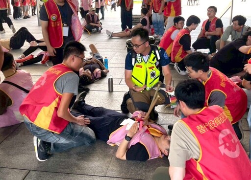 中市府召訓342名備役替代役 強化EMT-1救護技能