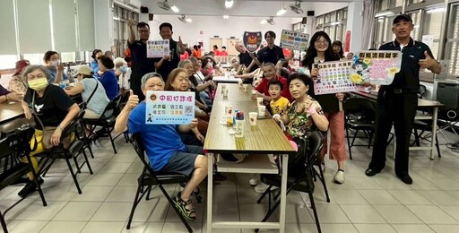 宣導識詐防騙 中和警型男所長深入社區