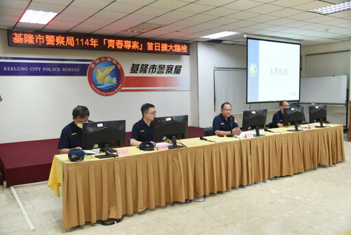 暑期青春專案首日 基警宣示保護少年決心