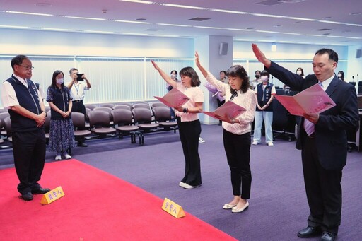 中市北區、龍井及石岡新任區長布達 吳世瑋勉承先啟後、造福地方