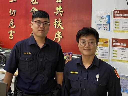 身障機車橋上熄火 萬華警力推助排除