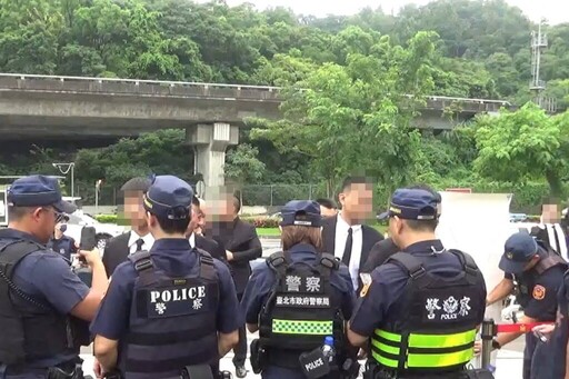 防制幫派公祭滋事 大安優勢警力強勢執法
