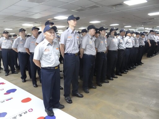 為守護家園而訓 中山分局舉辦114年義勇警察大隊常年訓練 展現社會韌性與無私奉獻精神