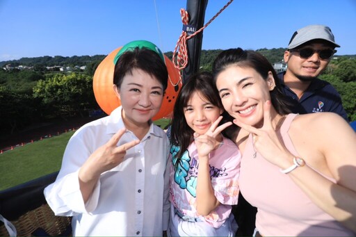 台中石岡熱氣球嘉年華開幕 盧秀燕邀全國民眾體驗山城魅力