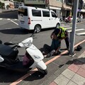 老翁騎車自摔失去呼吸心跳 瑞芳員警緊急CPR救回一命