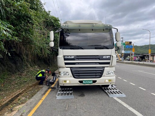 防制臺2線重大車禍 瑞芳警加強大型車違規取締