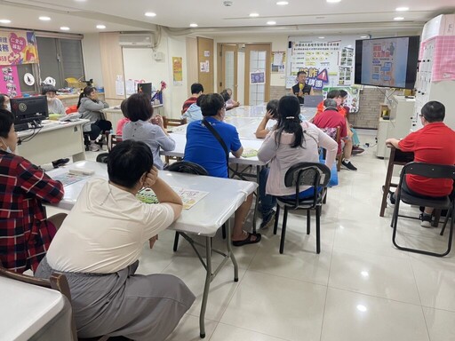 基四警前進 智障者家長協會 宣導防詐新知 假普發現金訊息真詐財